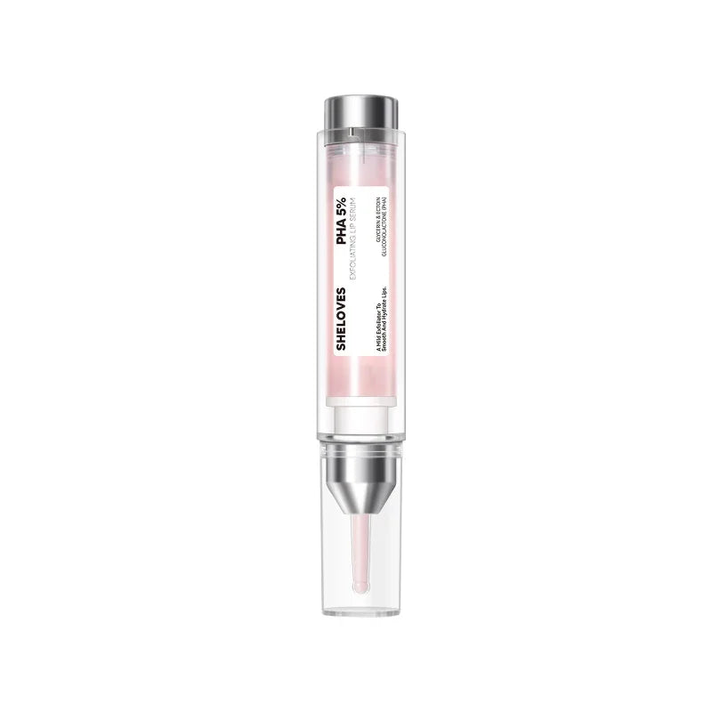PHA 5% Exfoliating Lip Serum 10ml Nourishing And Plumping Lip Serum Relieves Dry Lips Gentle Non Irritating Repair Lips Essence