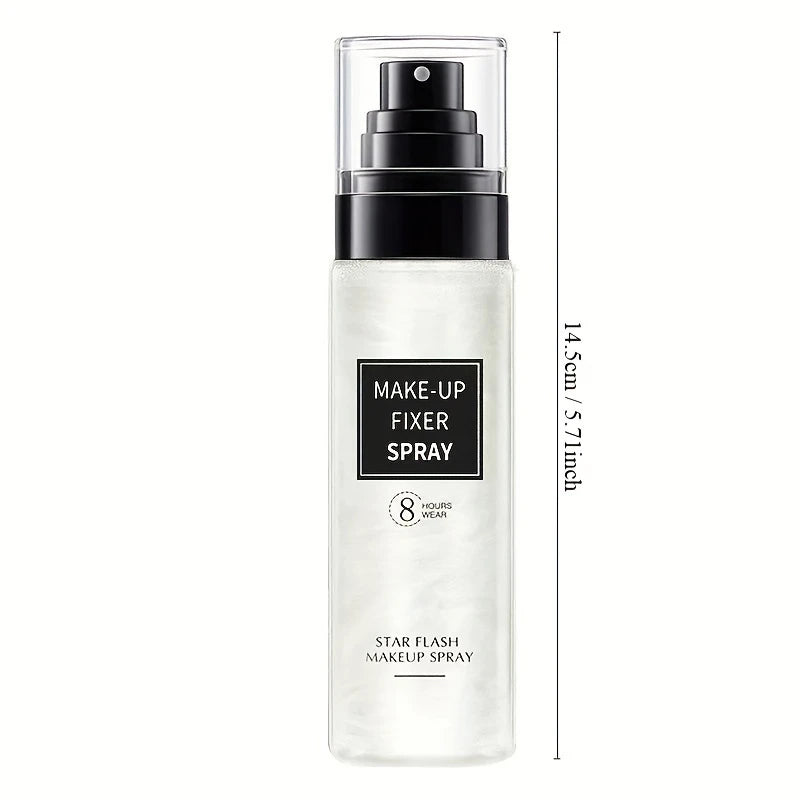 Makeup Setting Spray,Oil Control Lightweight Quicksand Setting Spray 100ml,Moisturizing Long Lasting For 16h Toner Set Makeup