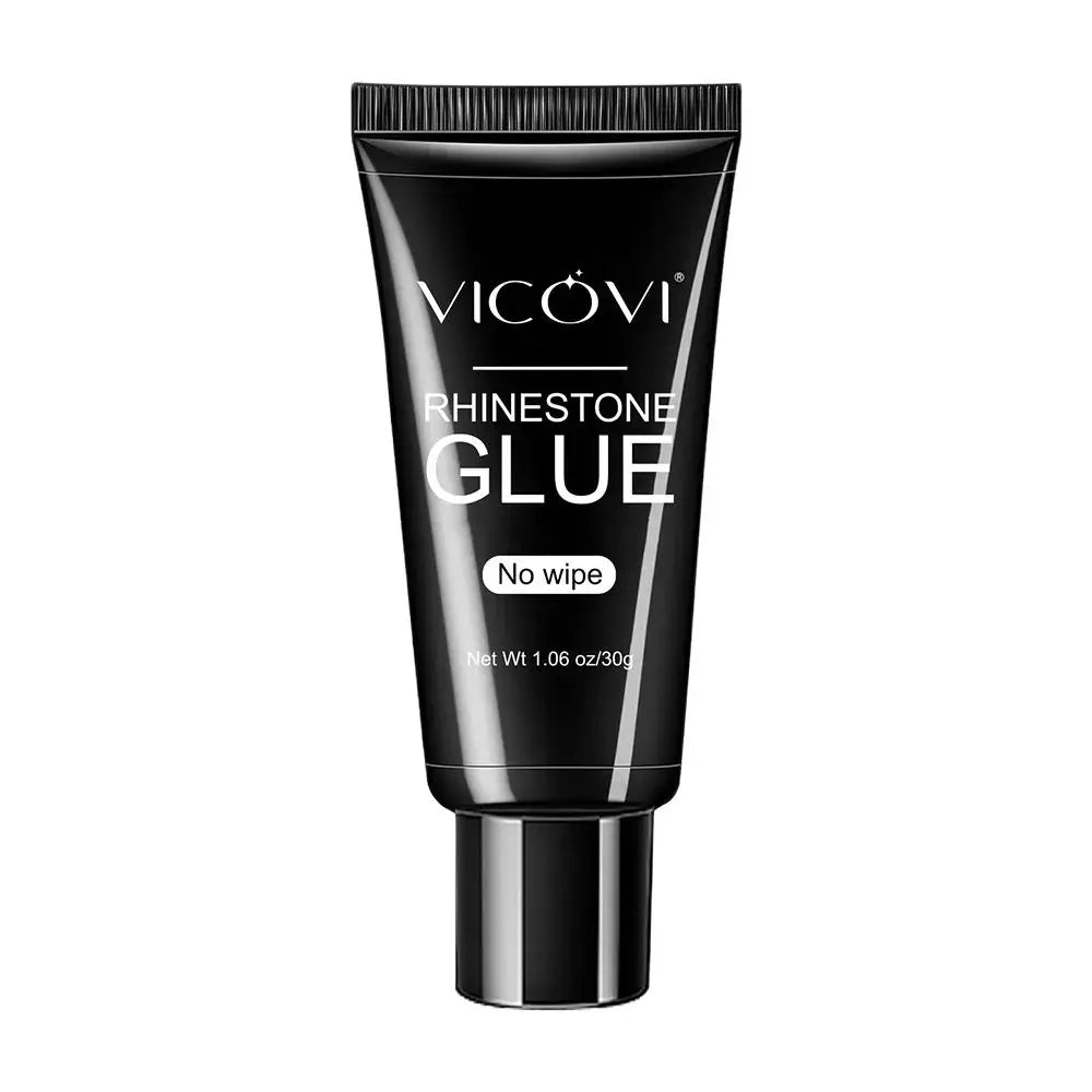 Strong Adhesive Nail Glue For Press On False Nail Tips Acrylic Fake Nails Long-lasting Transparent Nail Rhinestone Glue