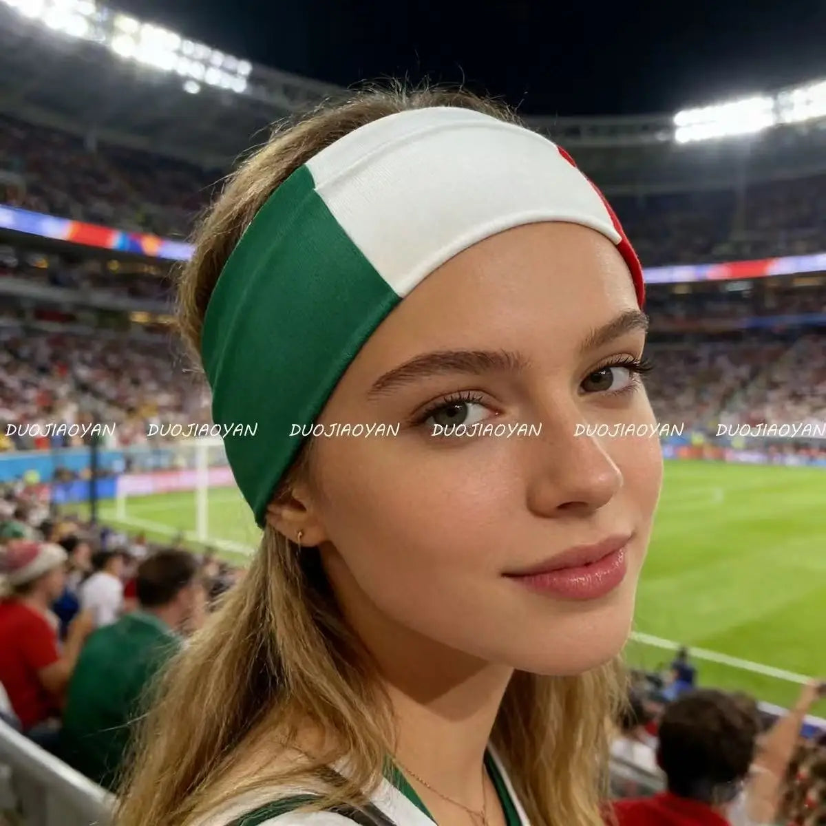 2026 National Flag Football Sports Headband - عصبة رأس رياضية لكرة القدم 2026