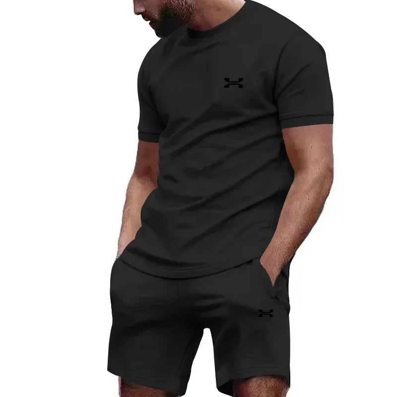 2026 Men’s Summer Streetwear T-Shirt & Shorts Set