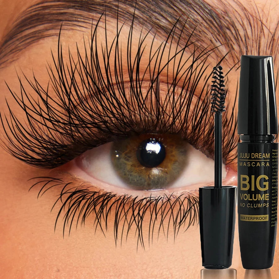 5D Black Waterproof Silk Fiber Mascara
