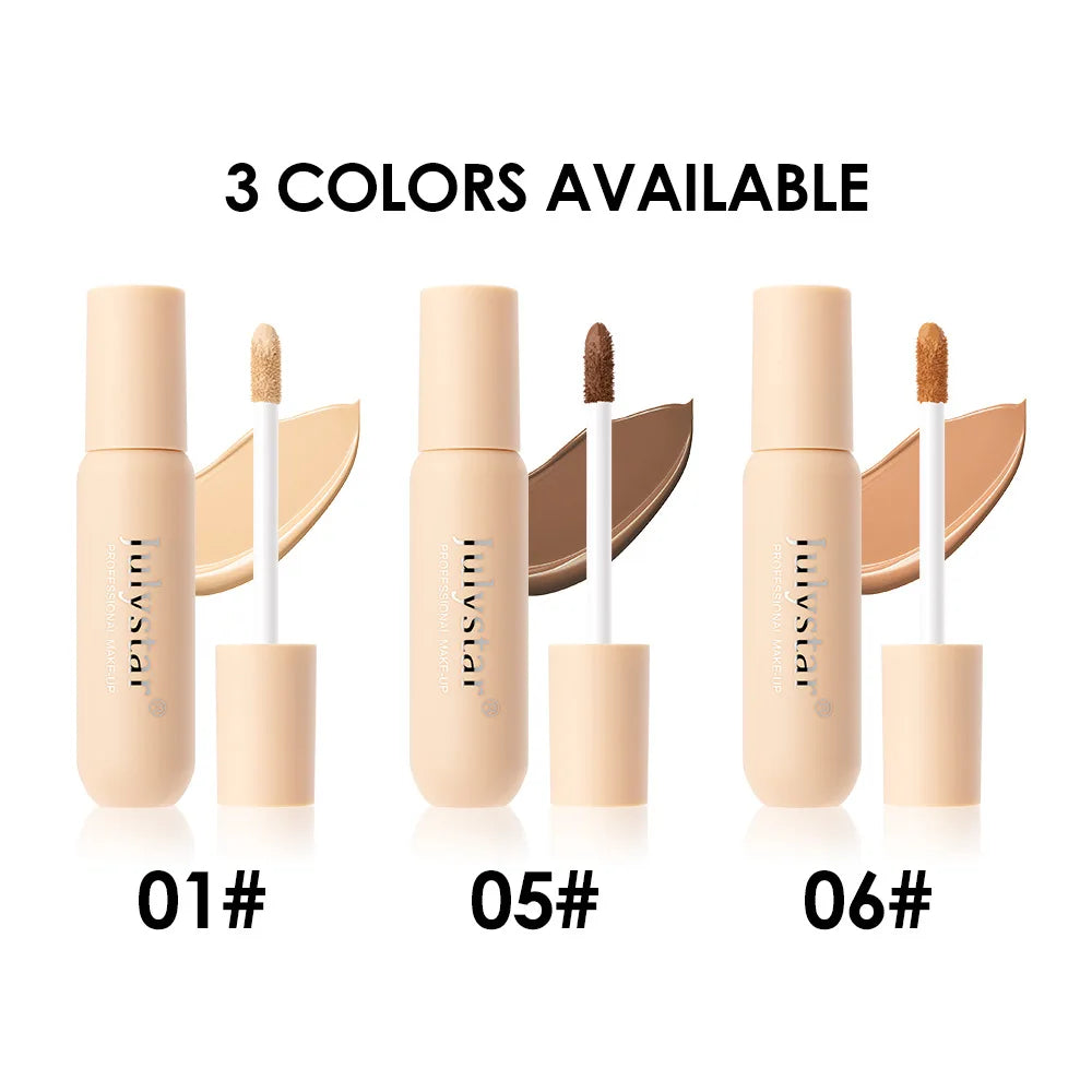 6 Colors Liquid Concealer Full Coverage for Acne Scars Tattoo Body Face Waterproof Long Lasting Easy Blend Korean Make Up