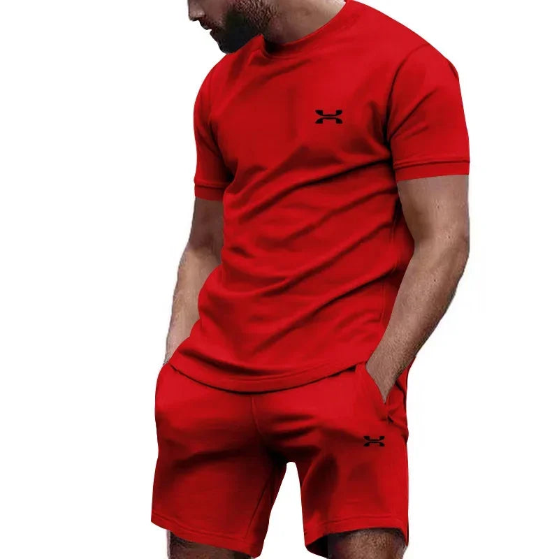 2026 Men’s Summer Streetwear T-Shirt & Shorts Set
