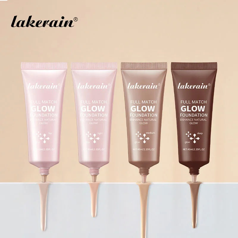 Gloss Liquid Foundation Lasting Concealer Full Coverage BB Cream Face Highlighter Corrector High Coverage Base Makeup Cosmetics