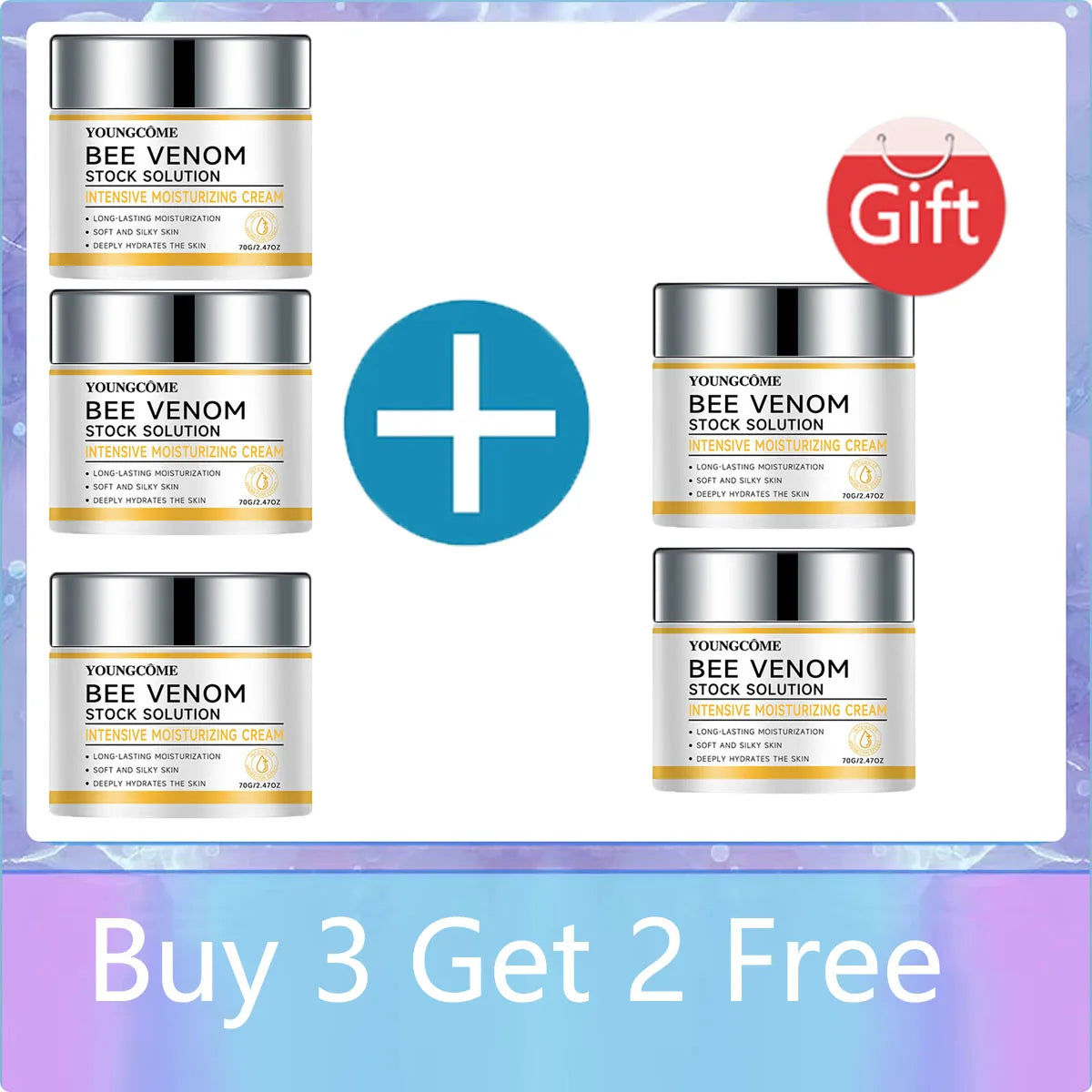 Bee Venom Wrinkles Remover Face Cream Venom Serum Tighten Firming Lifting Anti Aging Moisturizing Whitening Repair Skin Care new