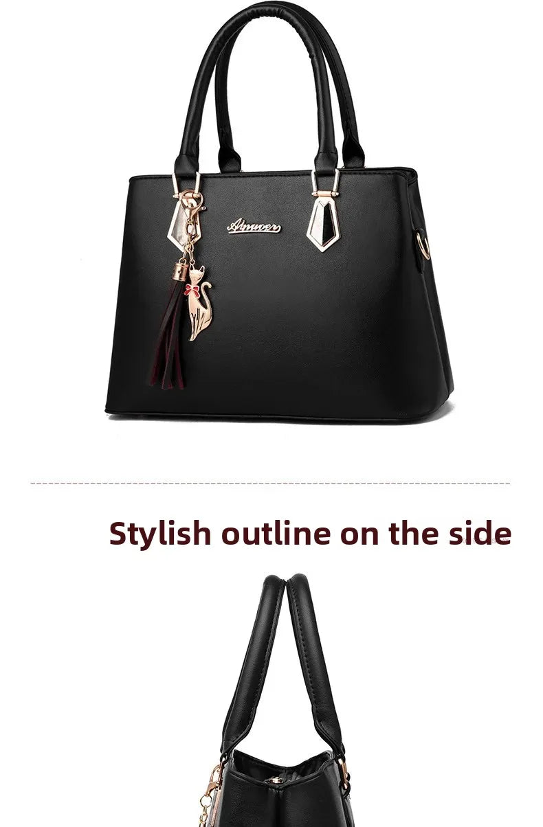 Trendy Large Capacity Women's Handbag Fashionable Mother-Child Shoulder Bag