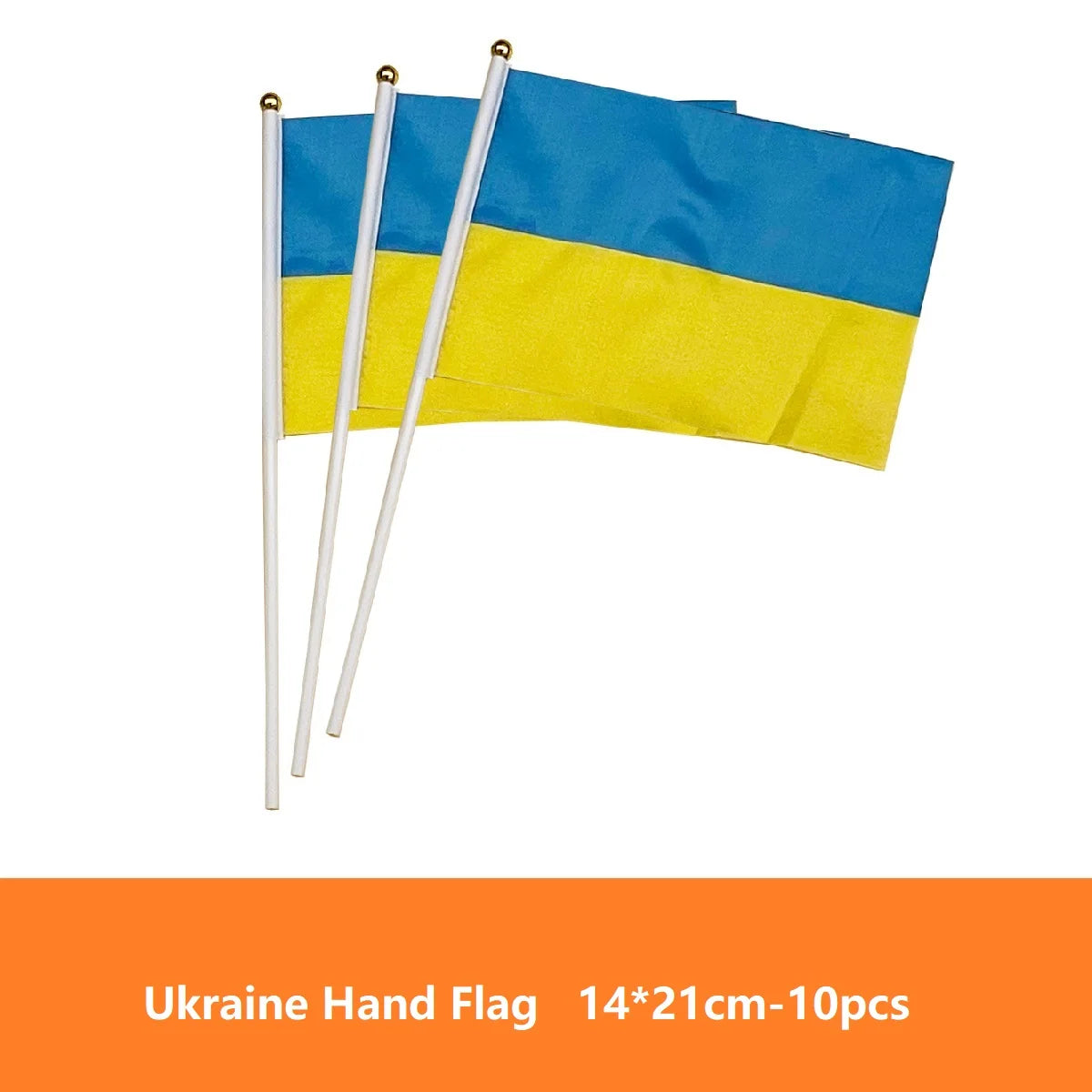 European Country Hand Waving Flags - أعلام أوروبية يدوية للتشجيع والاحتفالات