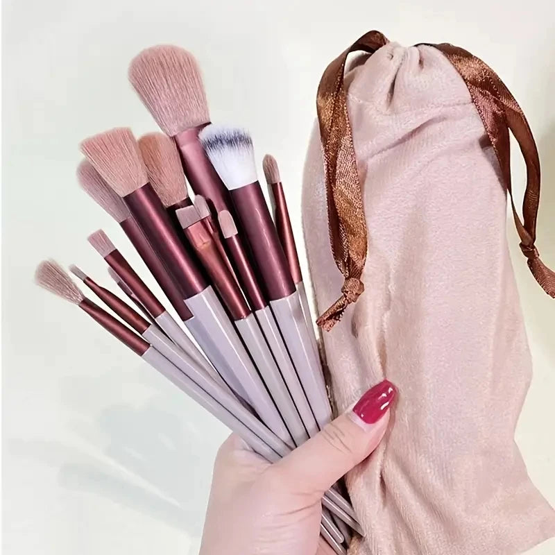 Soft Fluffy Makeup Brush Set
