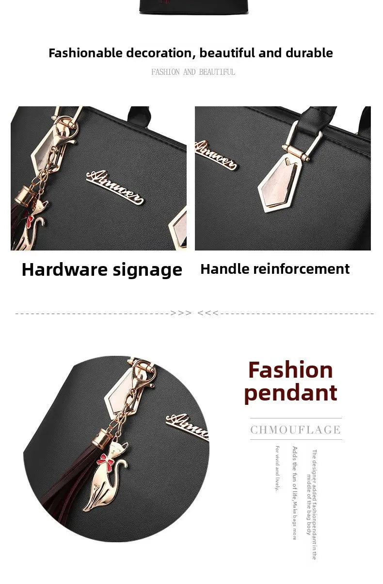 New Fashionable Mother-Daughter Large Capacity Handheld Shoulder Bag