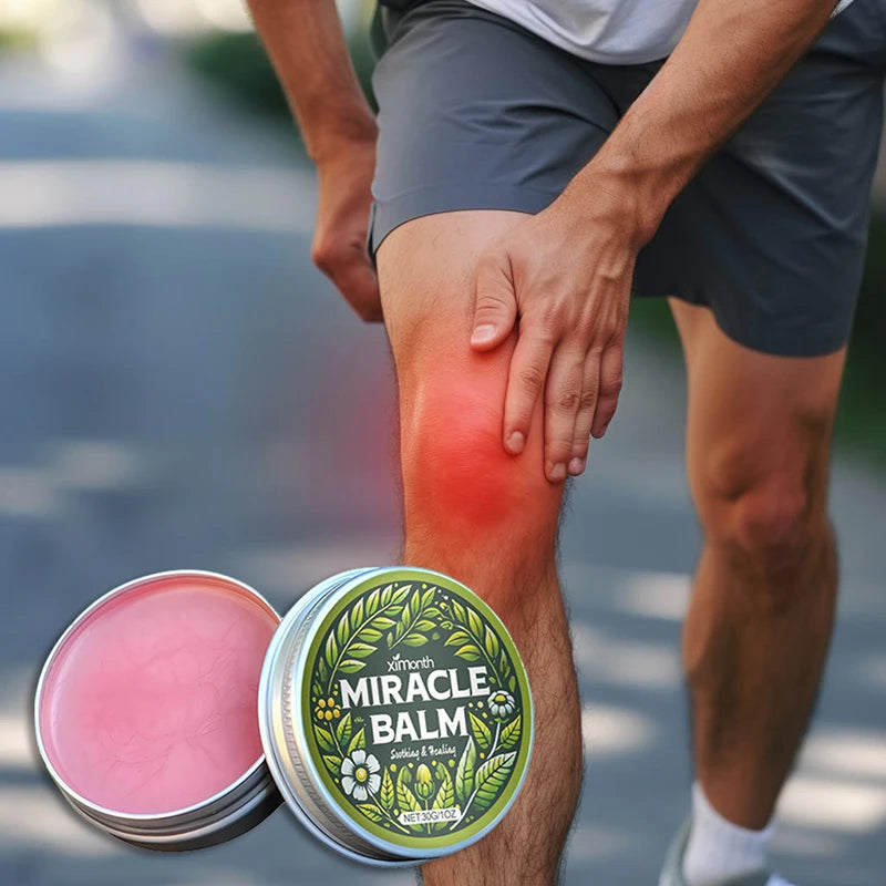 Miracle Balm 30g Natural Herbal Soothing Massage Cream Vitamin E Repairing Hydrating Legs And Feet Daily Body Care Cream
