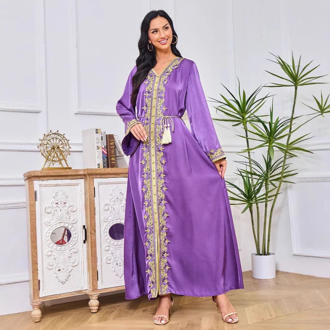 New arrival elegant Fashionable Abaya Jalabiya Long Dress for spring season, Ramadan, Eid celebrations