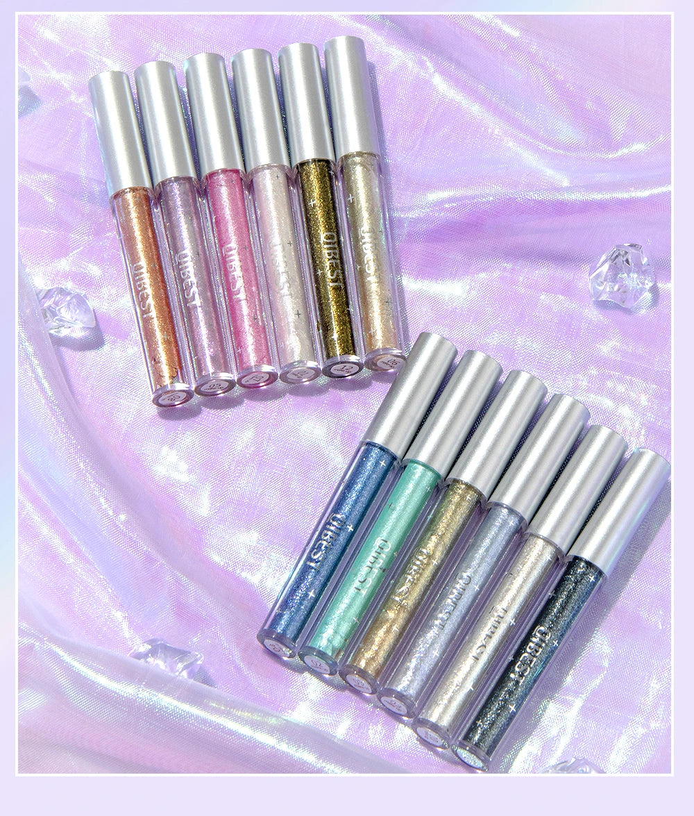 Diamond Shimmer Waterproof Liquid Glitter Eyeliner Eyeshadow Shiny Metallic Eyeliner Pen Eye Beauty Party Makeup Eye Shadow