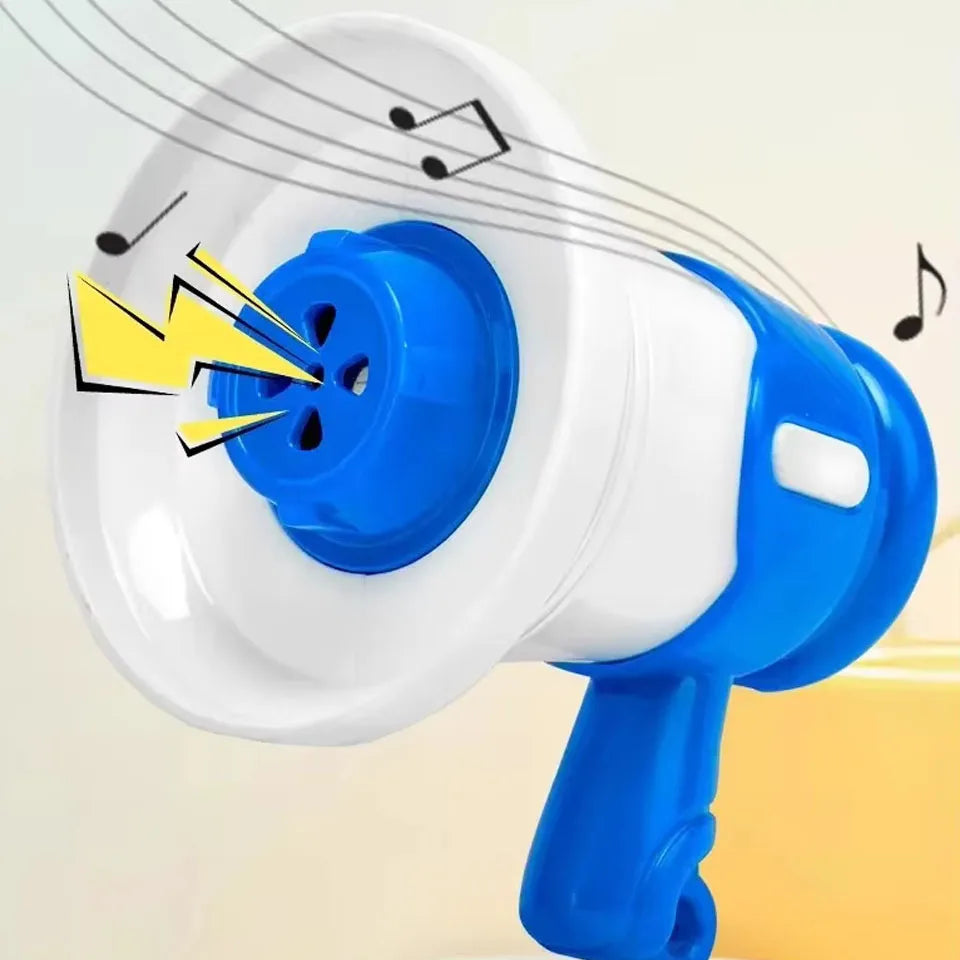ZAKOL Red Blue Mini Speaker Loudspeaker Handheld KeyChain Outdoor Loudspeaker Decompression Toy Backpack Pendant Gift