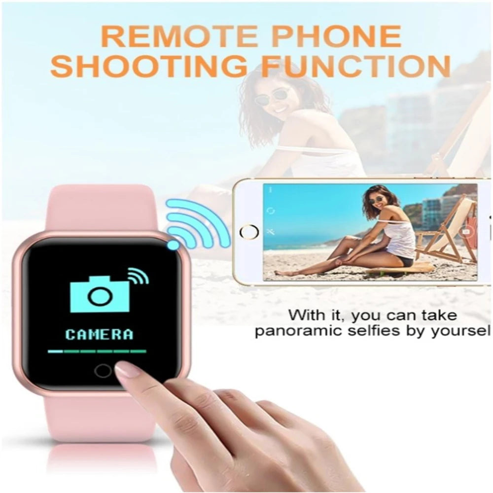 Bluetooth Smart Watches For Women Men Networked Phone Control Music Smartwatch Fitness Sports Bracelet Health Monitor Clock Y68
