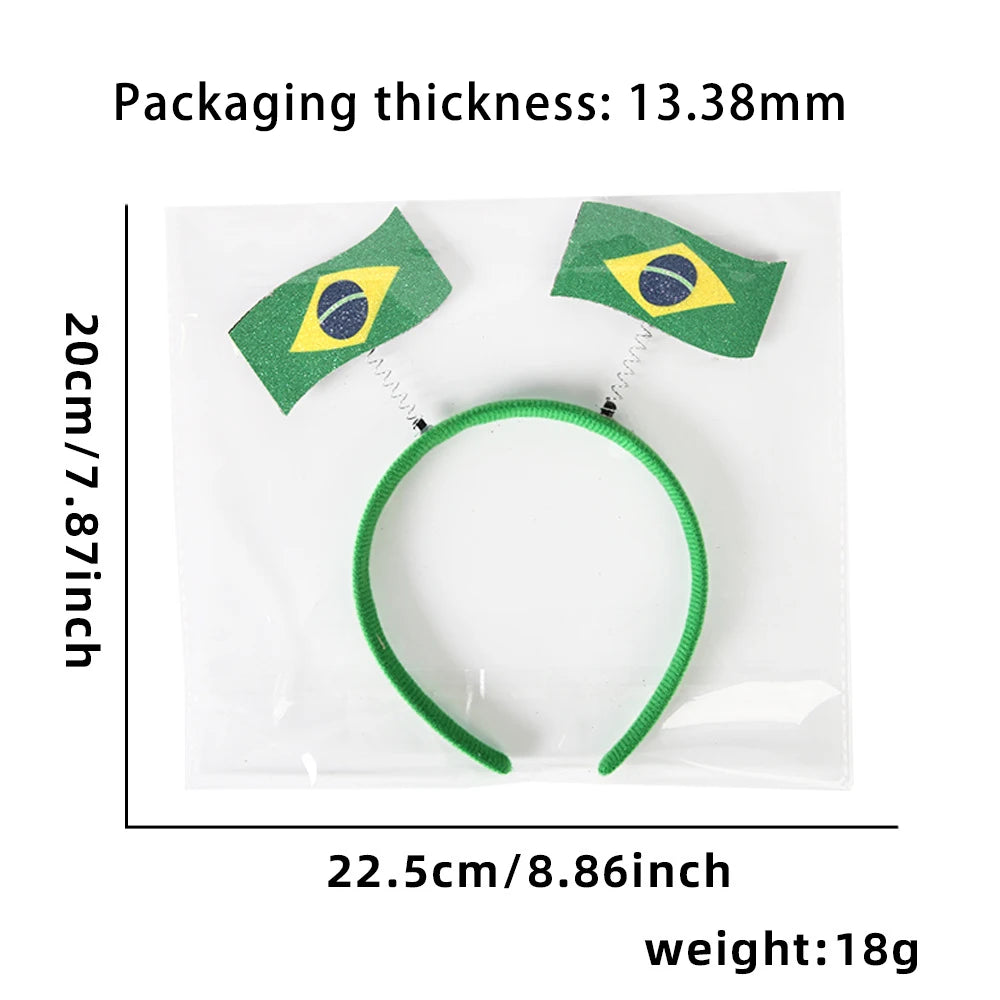 2026 World Football Festival National Flag Headband