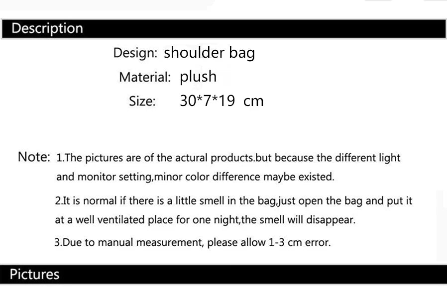 Solid Color Plush Dumpling Bag Simple Style Niche Design Faux Fur Handbag Tote Small Women's Underarm Hobo Bag