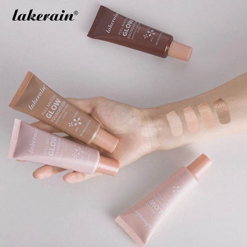 Gloss Liquid Foundation Lasting Concealer Full Coverage BB Cream Face Highlighter Corrector High Coverage Base Makeup Cosmetics