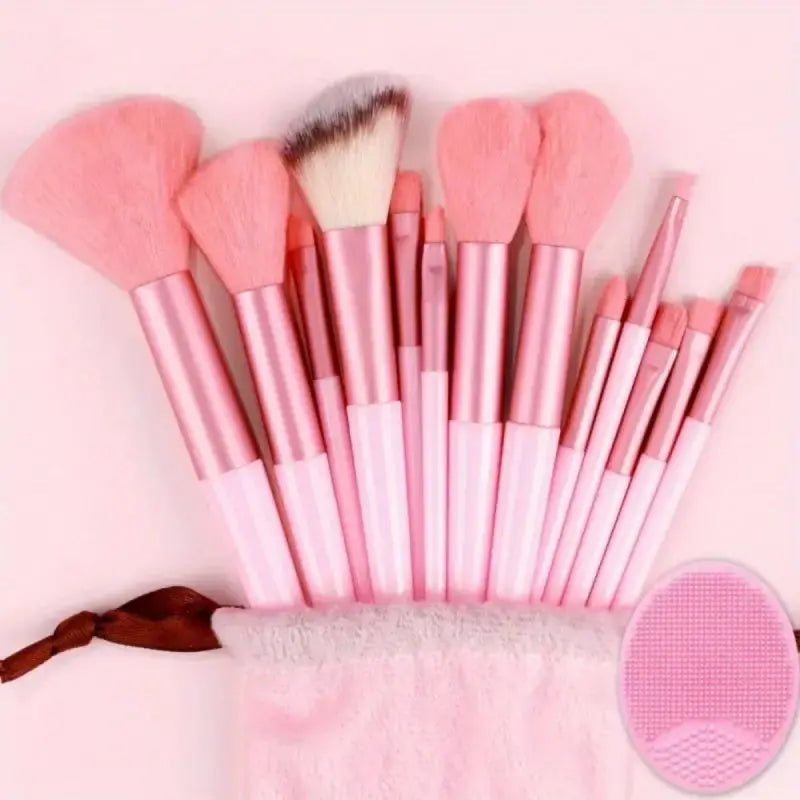 Soft Fluffy Makeup Brush Set
