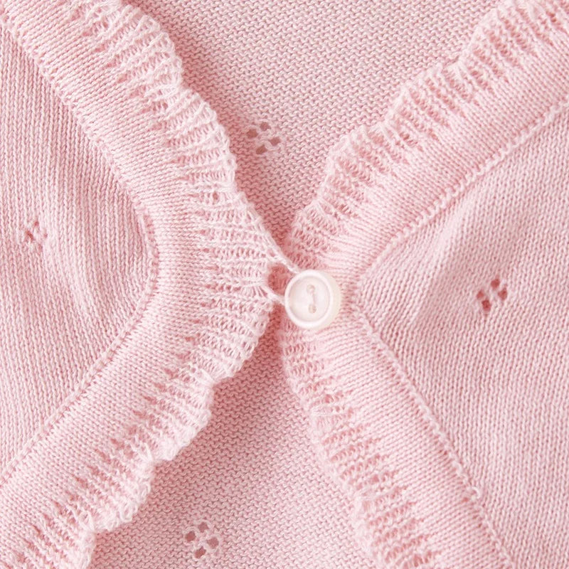 Baby Girl Shawl Jacket Summer Infant Cardigan Outerwear Baby Clothes