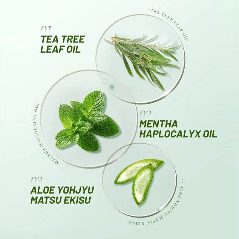 Tea Tree Oil Moisturizing Foot Cream 55g Aloe Vera Soothe Nourishing Smoothing Dry Heels Hydrate And Non-sticky Foot Care
