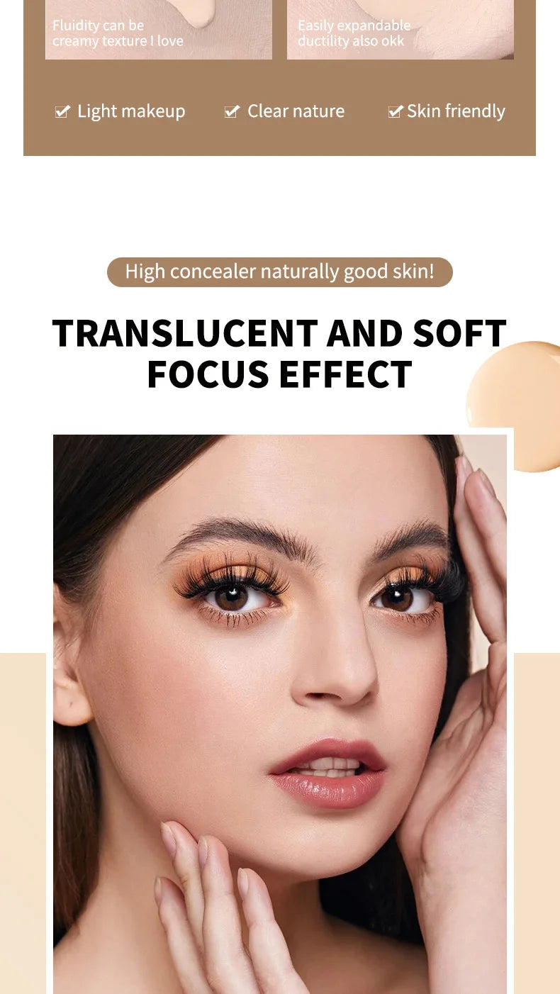 Color Changing Liquid Foundation Concealer Face Base Primer Cosmetics Long-Lasting,Moisturizing BB Cream Base Make-up for women