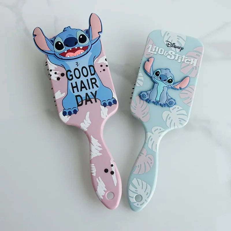 Disney Animation Lilo & Stitch Comb Series Cartoon Stitch Peripheral Air Cushion Massage Comb Children Girl Student Comb