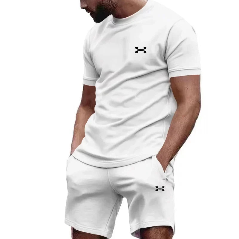2026 Men’s Summer Streetwear T-Shirt & Shorts Set