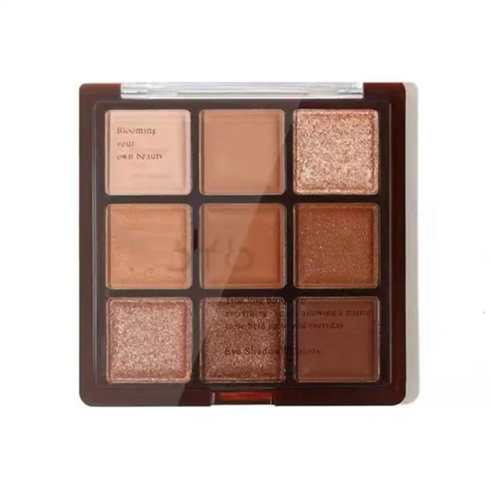 9 Colors Eyeshadow Palette Sweet Cool Girls Punk Smokey Black Grey Eye Shadow Palette Matte Eye Contouring Eye Makeup
