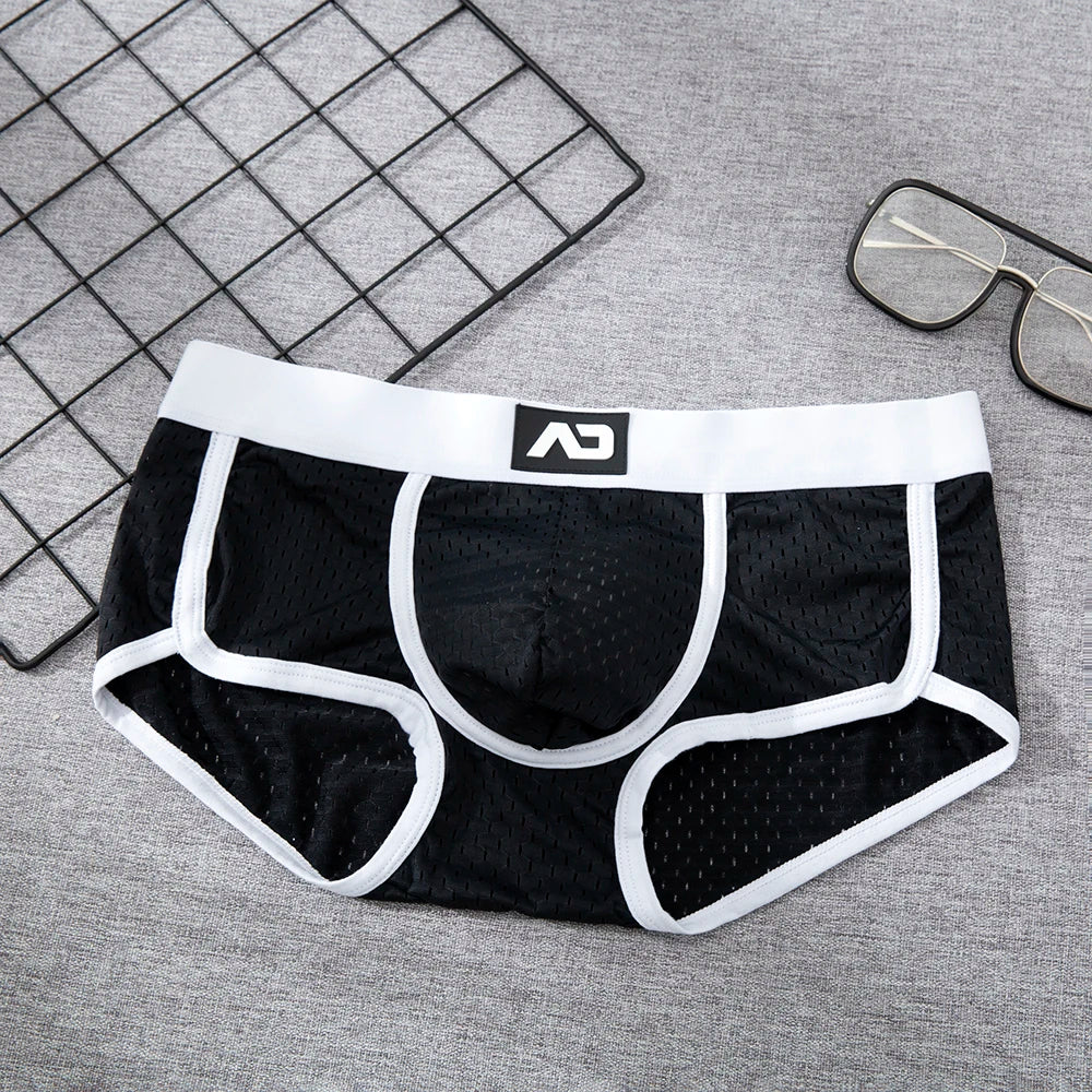 Addicted Men Underwear Male Underpants Bikini Pant Low Rise Brand Designer Men Boxer Underwear Comfortable Breathable Briefs