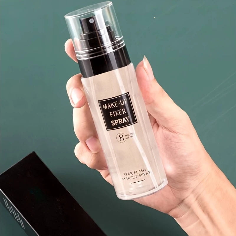 Makeup Setting Spray,Oil Control Lightweight Quicksand Setting Spray 100ml,Moisturizing Long Lasting For 16h Toner Set Makeup