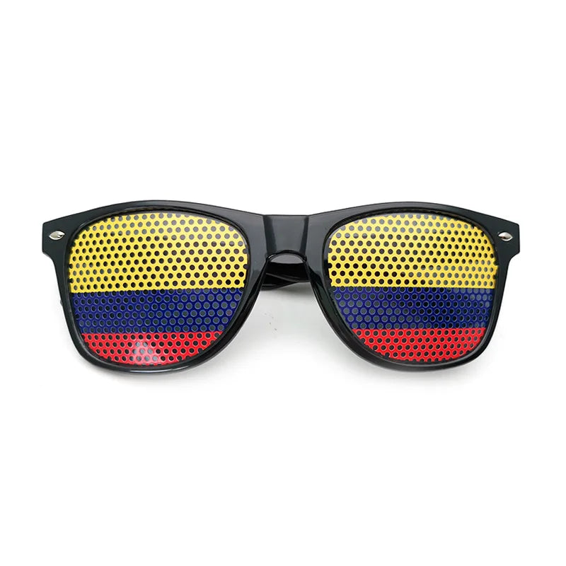 42 Countries Flag Fashion Sunglasses- نظارات شمسية بتصميم أعلام الدول