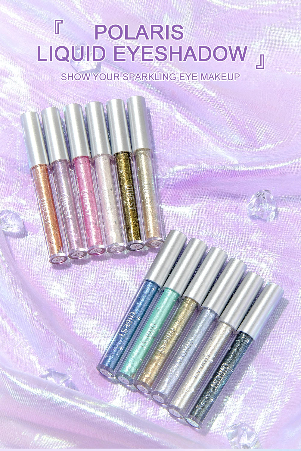 Diamond Shimmer Waterproof Liquid Glitter Eyeliner Eyeshadow Shiny Metallic Eyeliner Pen Eye Beauty Party Makeup Eye Shadow
