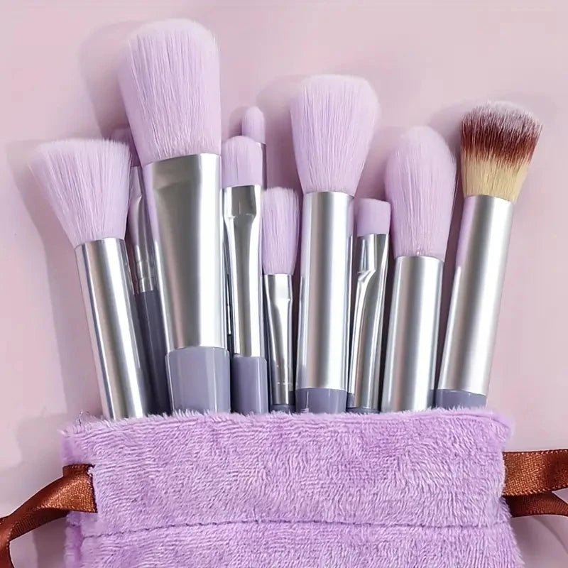 Soft Fluffy Makeup Brush Set