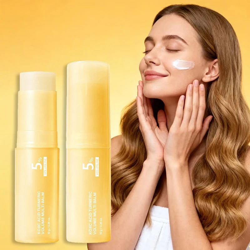 Kojic Acid Turmeric Essence Stick 10g PDRN Niacinamide Radiant Moisturizing Plumping Reduce Finelines Korean Daily Skincare