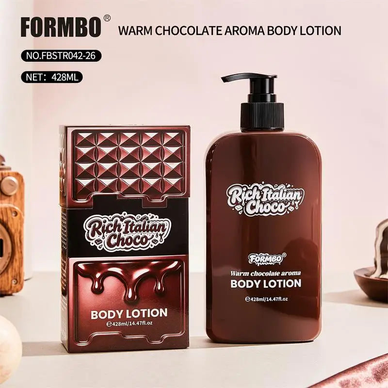 Cream Chocolate Fragrance Body Lotion Moisturize Smooth The Skin Non Greasy Long Lasting Fragrance Body Lotion Winter Body Care