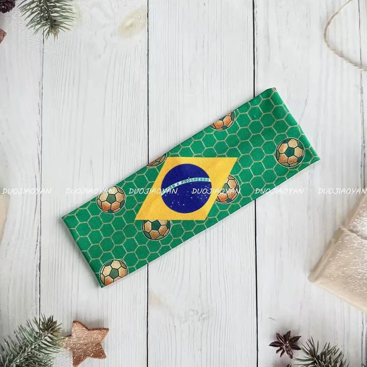 2026 National Flag Football Sports Headband - عصبة رأس رياضية لكرة القدم 2026