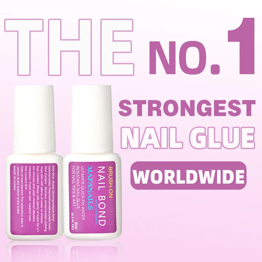 8ml Fast Dry Nail Glue with Brush غراء أظافر سريع الجفاف مع فرشاة – 8 مل