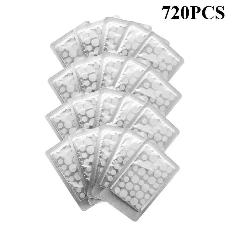 Invisible Hydrocolloid Acne Patches – 72 to 720 PCS