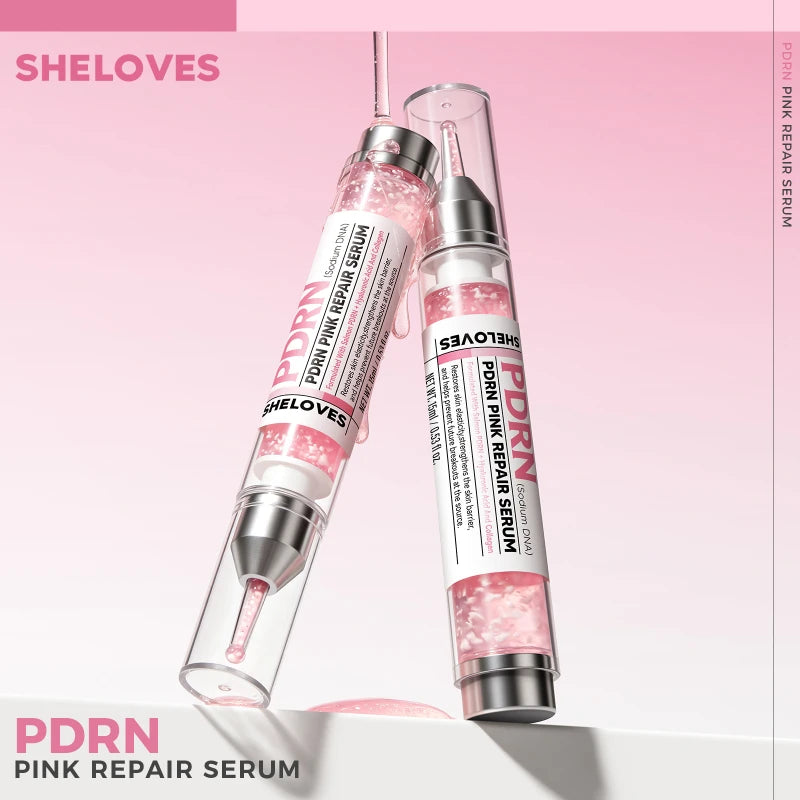 PDRN Salmon Repairing Serum 50ml Hyaluronic Acid Collagen Lifting Firming Hydrating Essence Portable Skin Barrier Care Serum