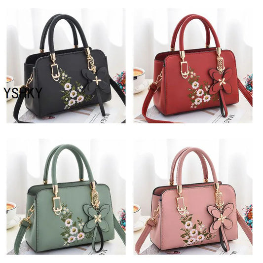 Women’s Large Capacity Shoulder & Crossbody Bag – Lychee Pattern PU Leather Bucket Style | حقيبة كتف وكروس نسائية كبيرة السعة – تصميم دلو من جلد صناعي بنقشة الليتشي