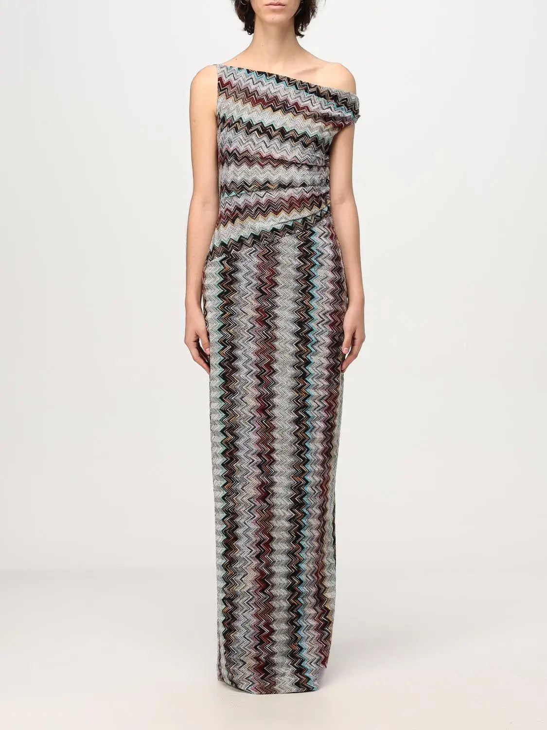 BKLD 2026 Spring Summer New Sloping Shoulder Knitted Fashion Printed Dress Y2k Clothes Women Casual Party Clubwer Long Dresses
