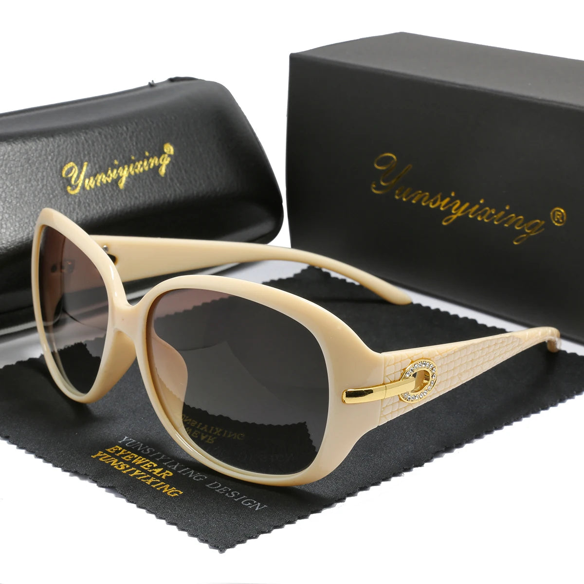 YSYX Women’s Polarized Sunglasses – Classic Vintage Big Frame Shades
