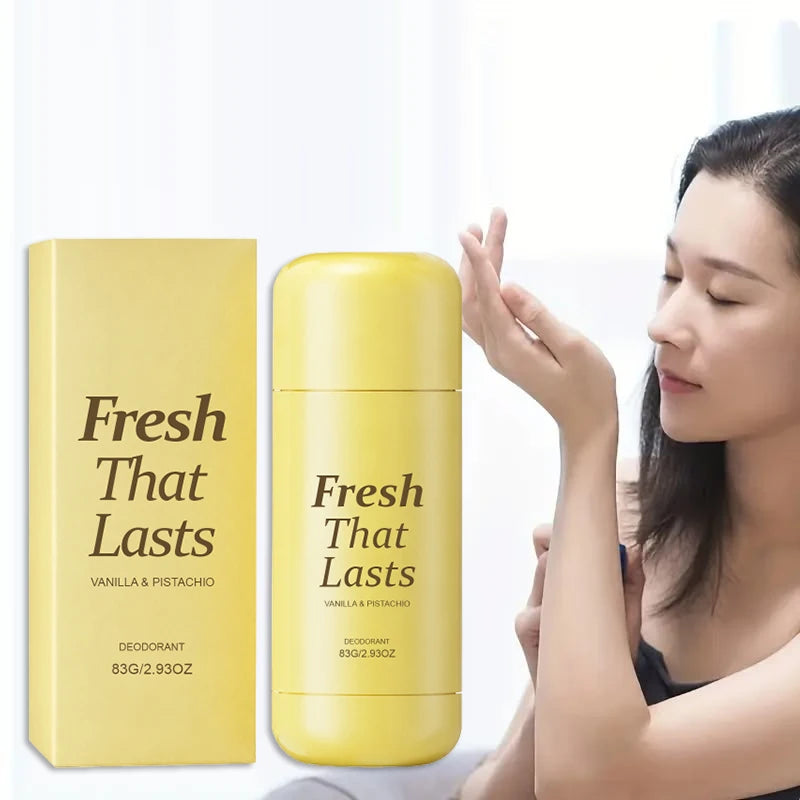 Vanilla Body Fragrance Balm 83g, Kojic Acid Niacinamide Body Moisturizing Refresh Long-lasting Portable Body Solid Fragrance