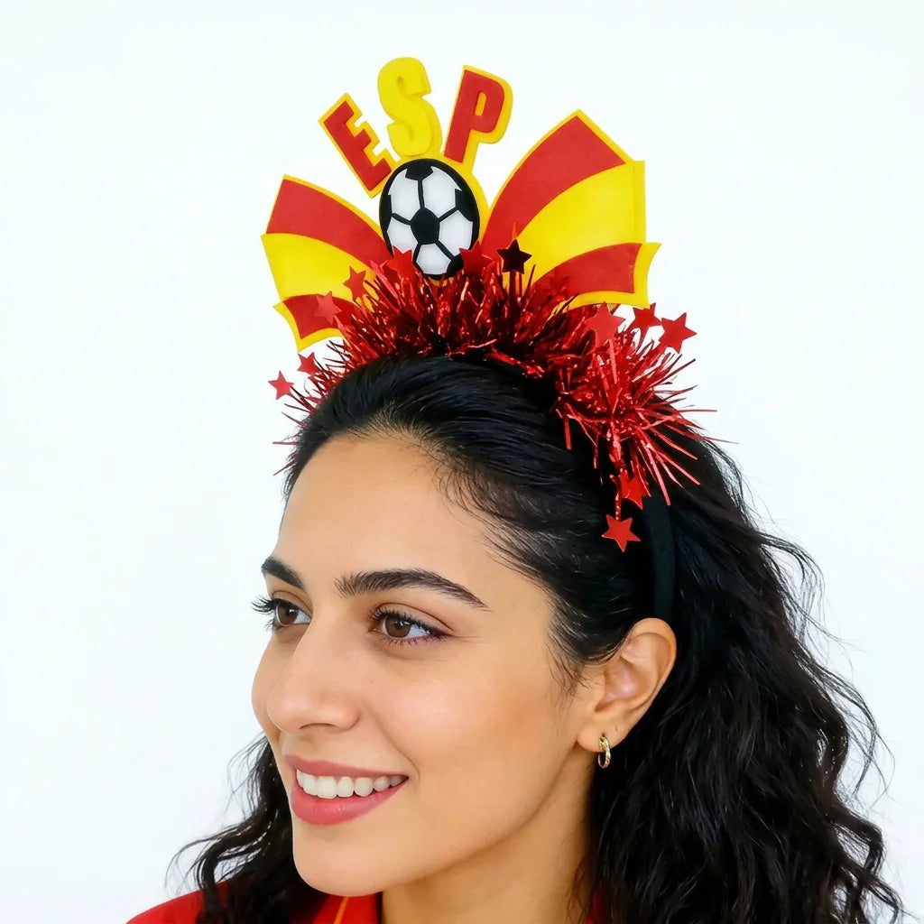 2026 Football Event National Team Flag Headband - طوق شعر مشجعي كرة القدم 2026 بتصميم أعلام المنتخبات