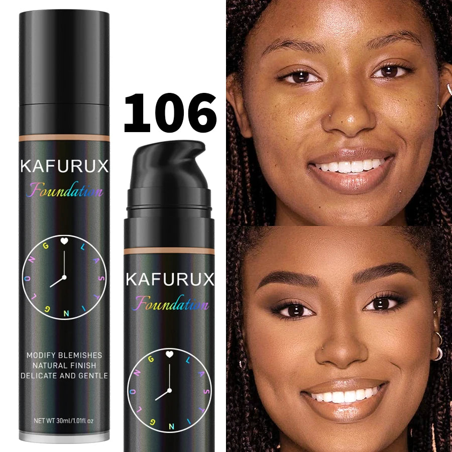 8 colors Liquid Foundation Effective Concealer Waterproof Sweat-resistant Face