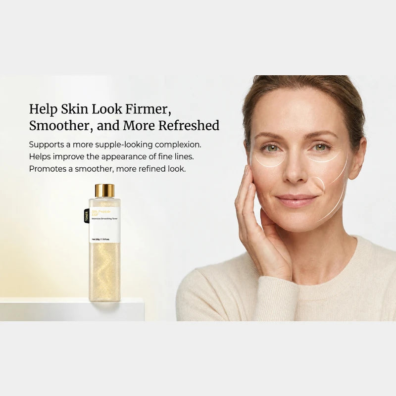 Silk Peptide EGF Intensive Smooth Facial Toner Moisturizing Soften The Skin Nourishing Revitalizing Skin Korea Skincare