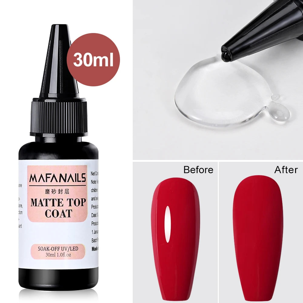 Nail Prep Dehydrator Acid free Nail Primer Gel Nail Varnish Polish Soak Off Base Top Coat Nail Art Function Gel Matte Top Coat