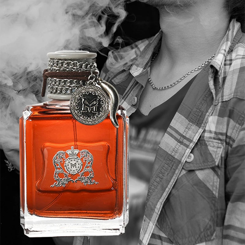Fresh Scents With Oud Wood Men Sandalwood Perfume Lasting Oriental Perfume Warm Spicy Woody Luxury Brand Arabe Perfume