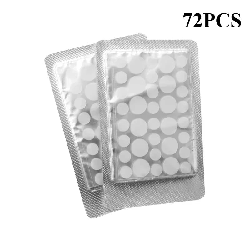 Invisible Hydrocolloid Acne Patches – 72 to 720 PCS